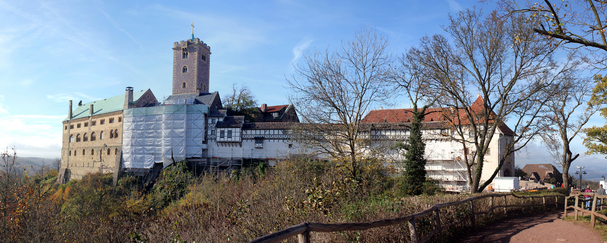 Wartburg im Herbstkleid