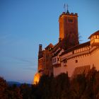 Wartburg in Abendlicht