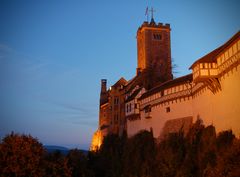 Wartburg in Abendlicht