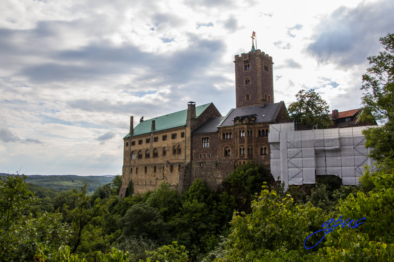 Wartburg / leider auch leicht verhüllt