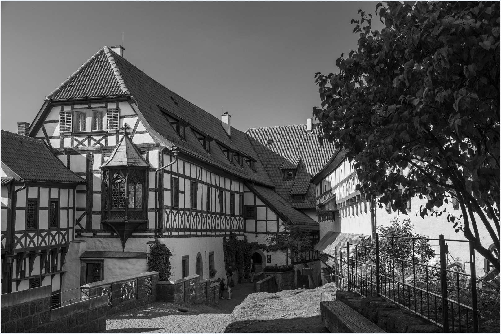 Wartburg - Vorderer Burghof