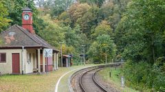 Wartehalle einst und jetzt