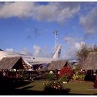 Wartehalle - Flughafen Rarotonga (Cook Inseln)