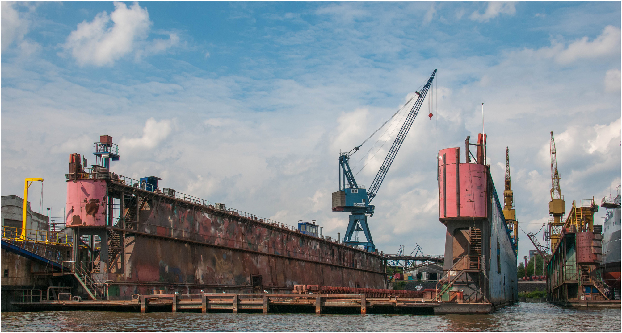 warten auf das nächste Schiff