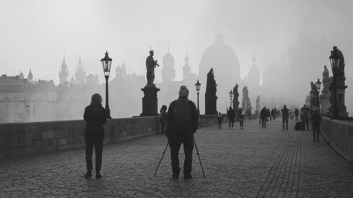 Warten auf das Sonnenlicht...