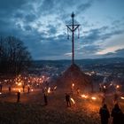 warten auf das Startsignal von der Kirche