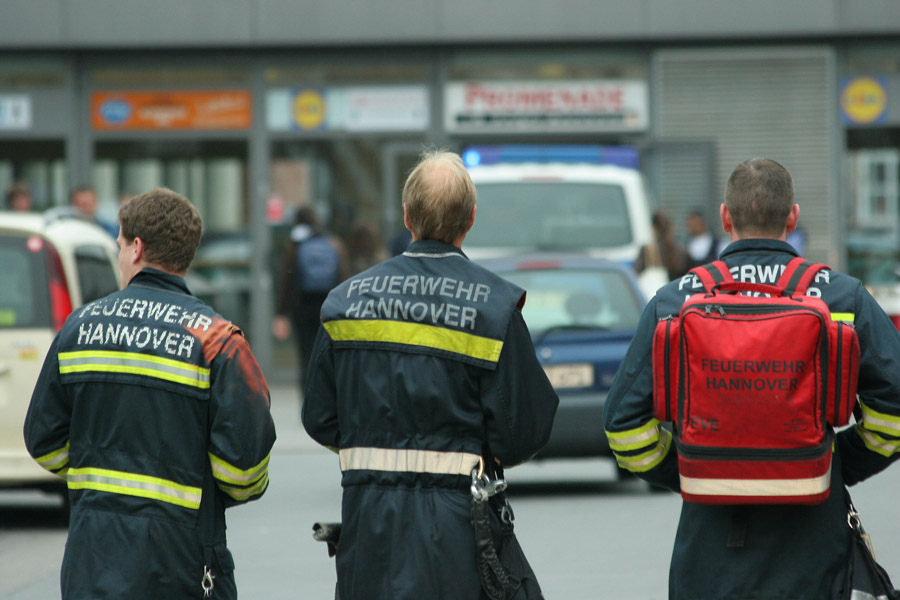 Warten auf den Einsatz