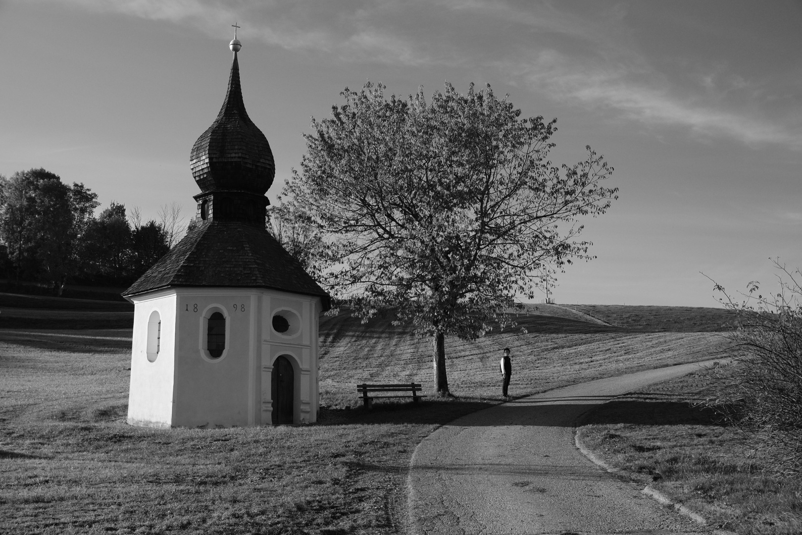 Warten auf den Fotografen