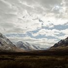 Warten auf den Frühling in den Highlands