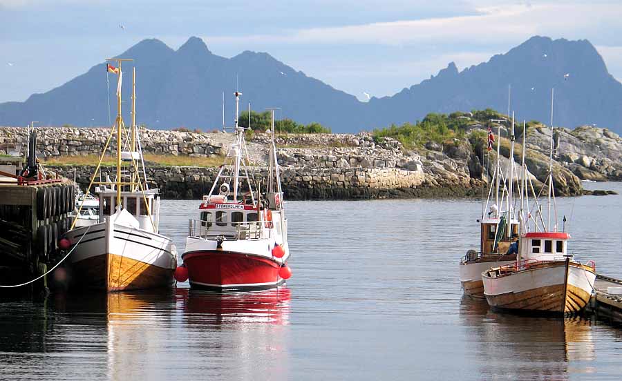 Warten auf den nächsten Fischfang