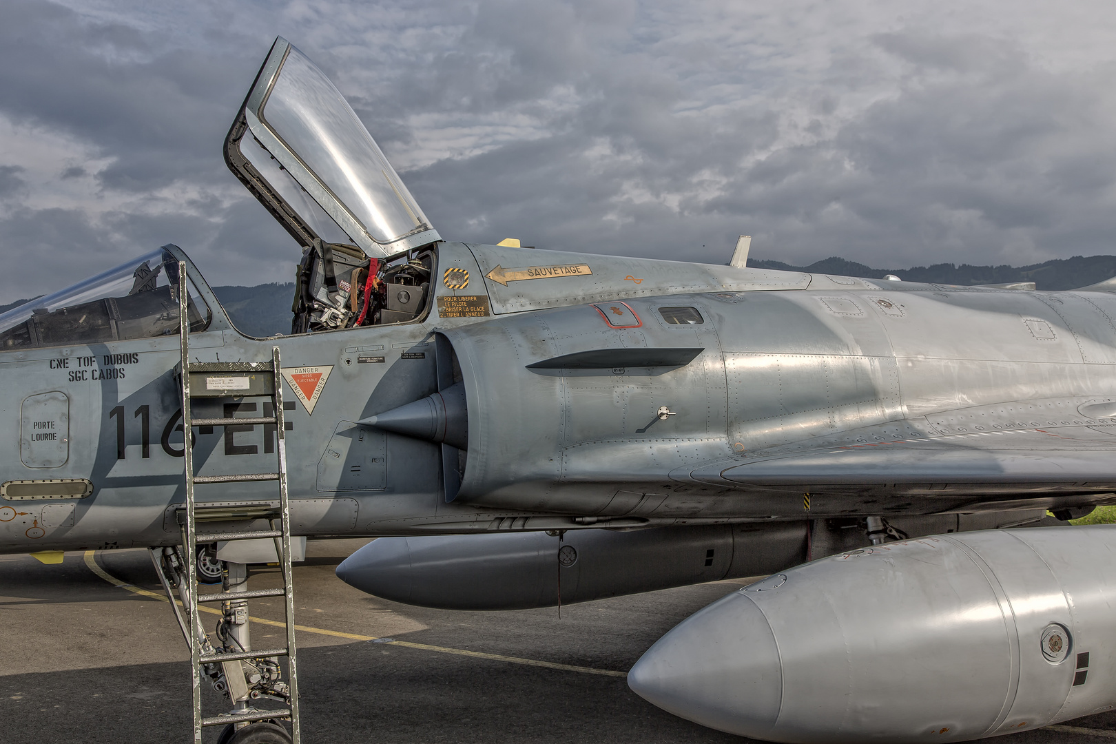 Warten auf den Piloten