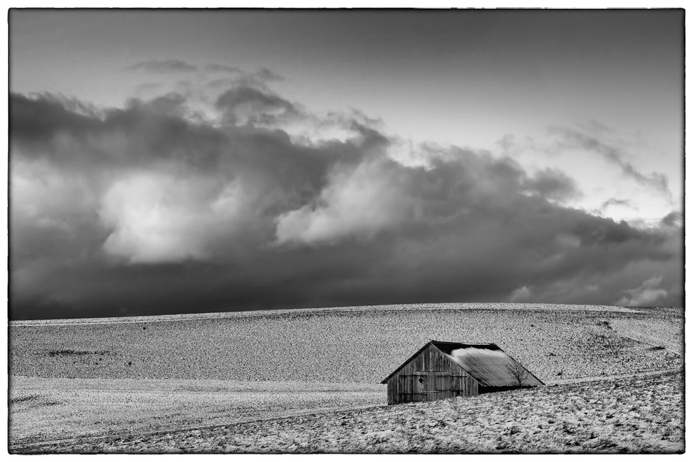 ...warten auf den Schnee.