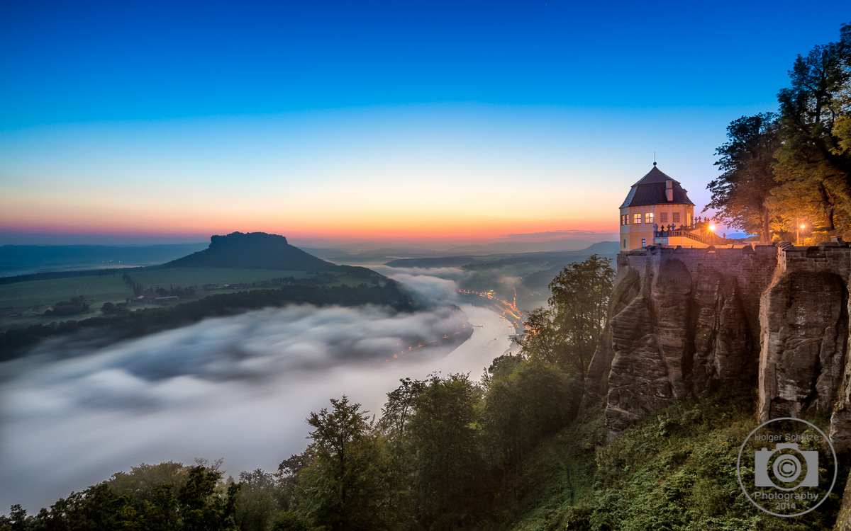 Warten auf den Sonnenaufgang