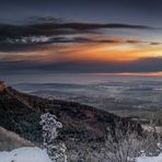 warten auf den Sonnenaufgang 