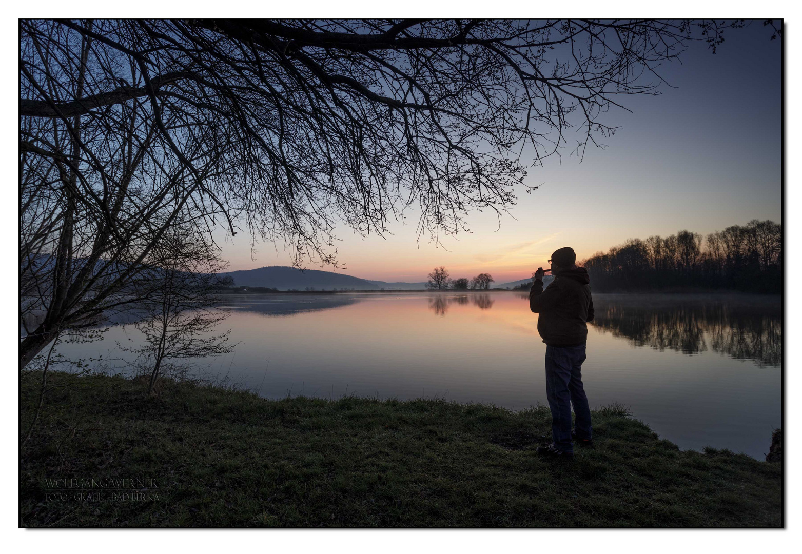 Warten auf den Sonnenaufgang