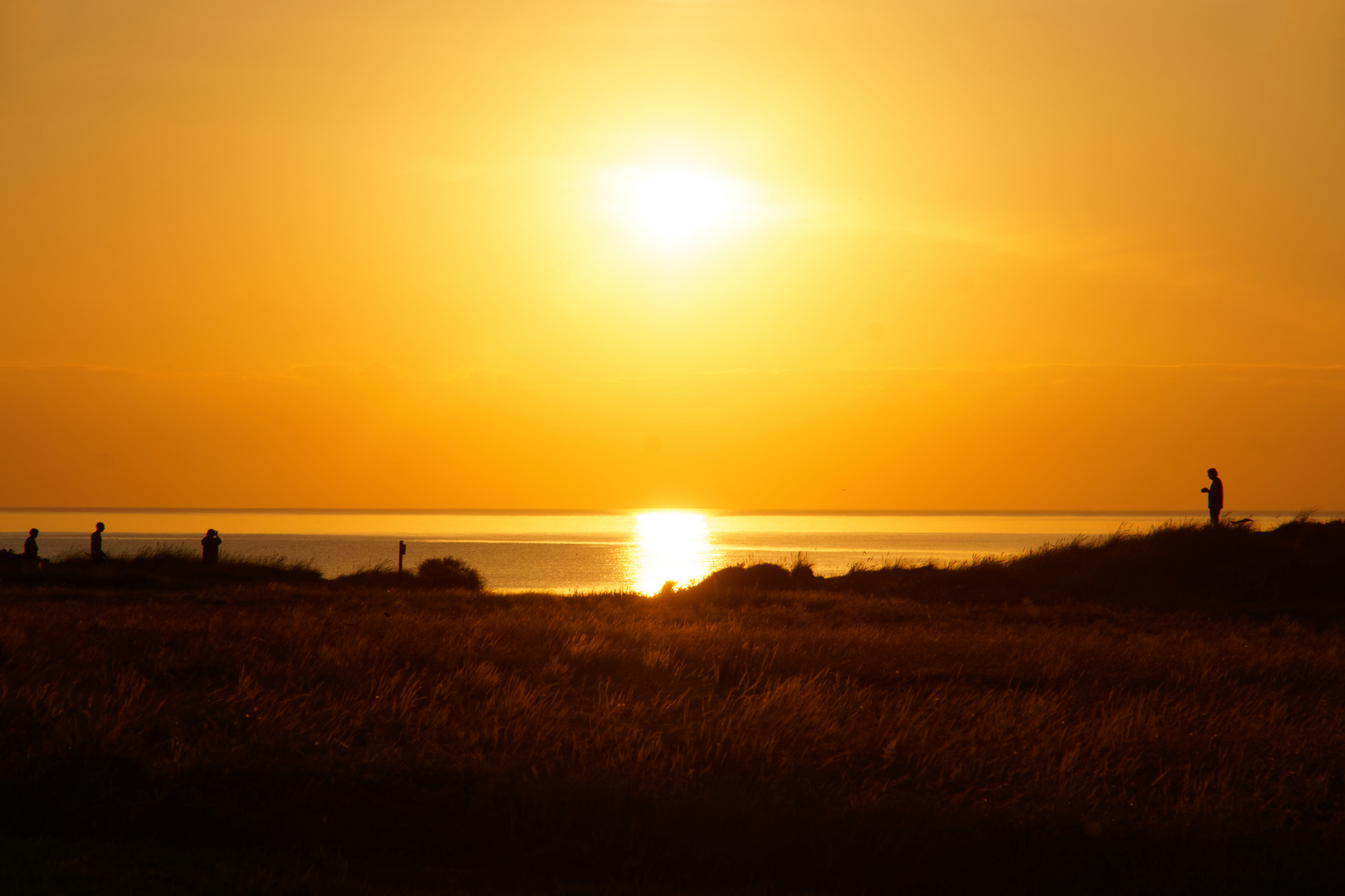 Warten auf den Sonnenuntergang....