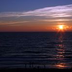 Warten auf den Sonnenuntergang