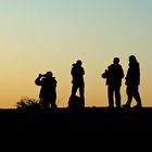 Warten auf den Sonnenuntergang