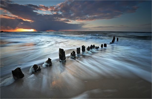 Warten auf den Sonnenuntergang
