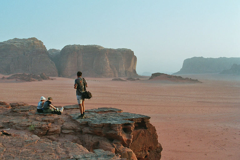 Warten auf den Sonnenuntergang - Wadi Rum III