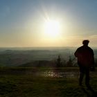 Warten auf den Sonnenuntergang - Weserbergland