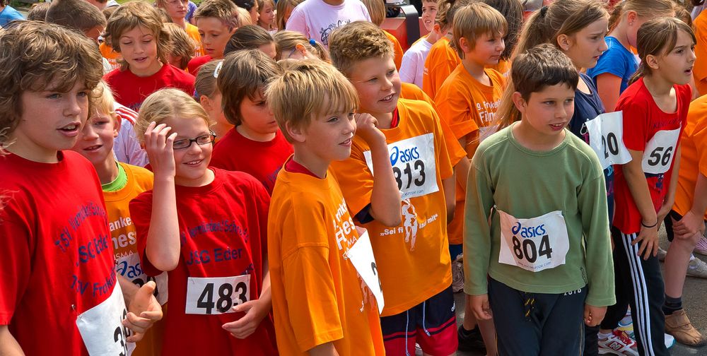 Warten auf den Start