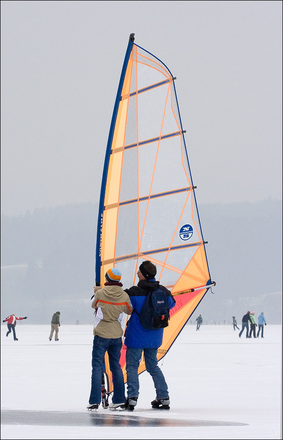 Warten auf den Wind