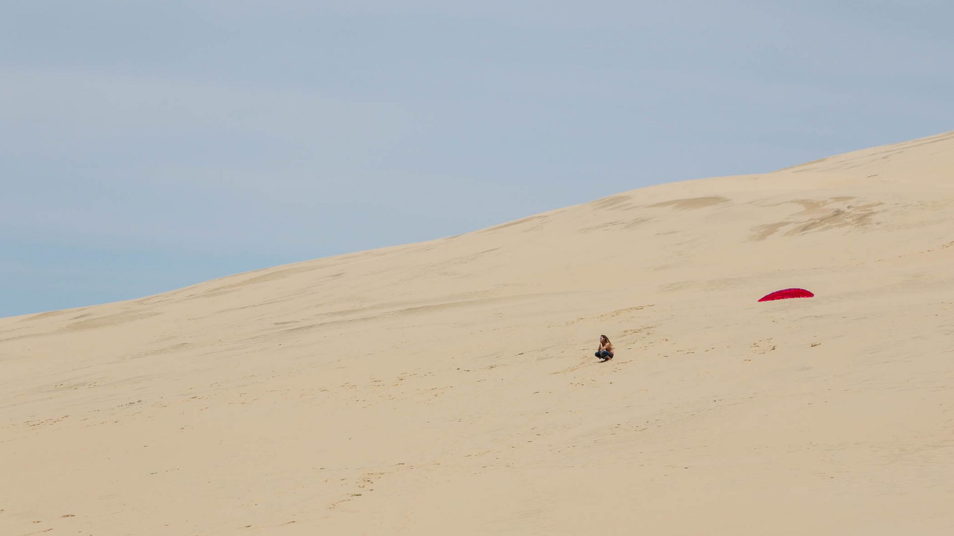 "Warten auf den Wind"- "En attendant le vent"