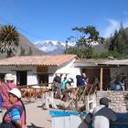 Warten auf den Zug gen Macchu Picchu