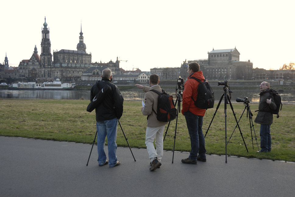 Warten auf die blaue Stunde