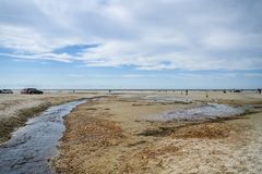 warten auf die Flut