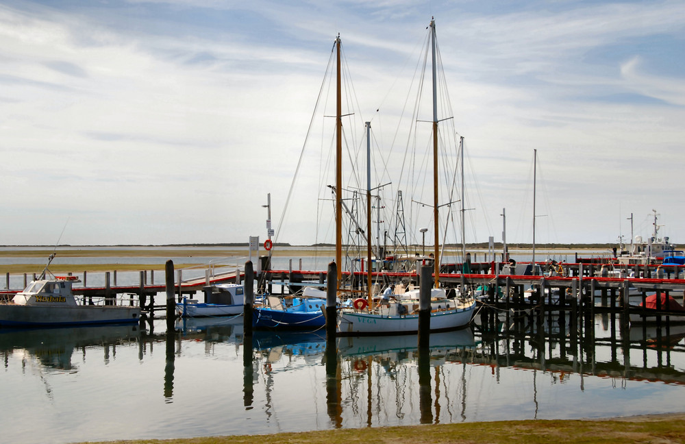 warten auf die Flut