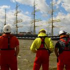 Warten auf die Krusenstern /Sail 2010