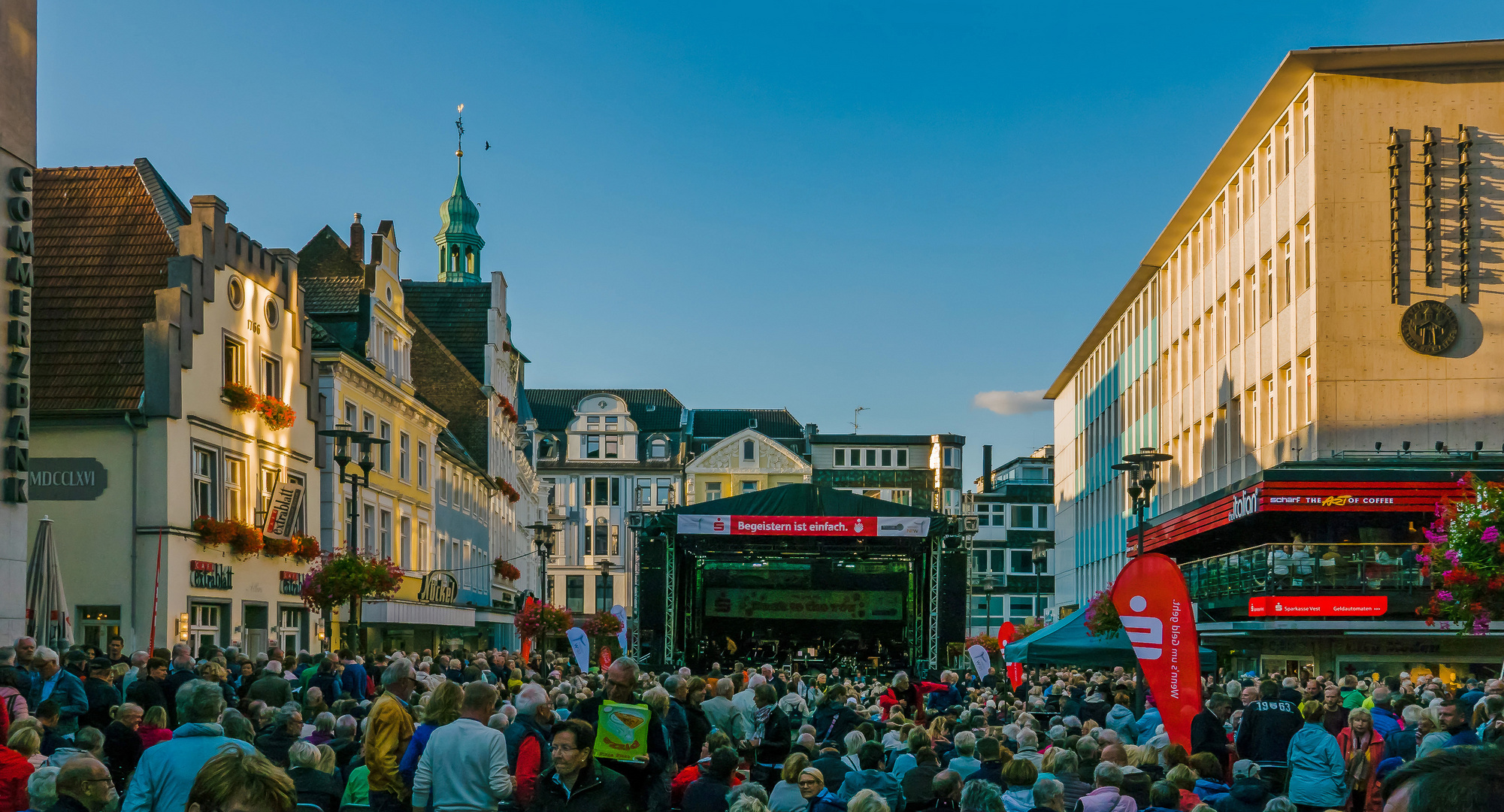 Warten auf die Musik