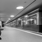 Warten auf die nächste S-Bahn in Berlin