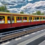 Warten auf die S-Bahn