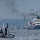 Warten auf die Windjammerparade