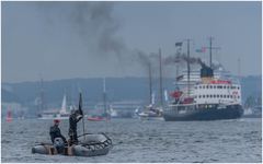 Warten auf die Windjammerparade