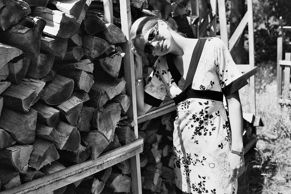 Warten auf die Winterabende am Kamin