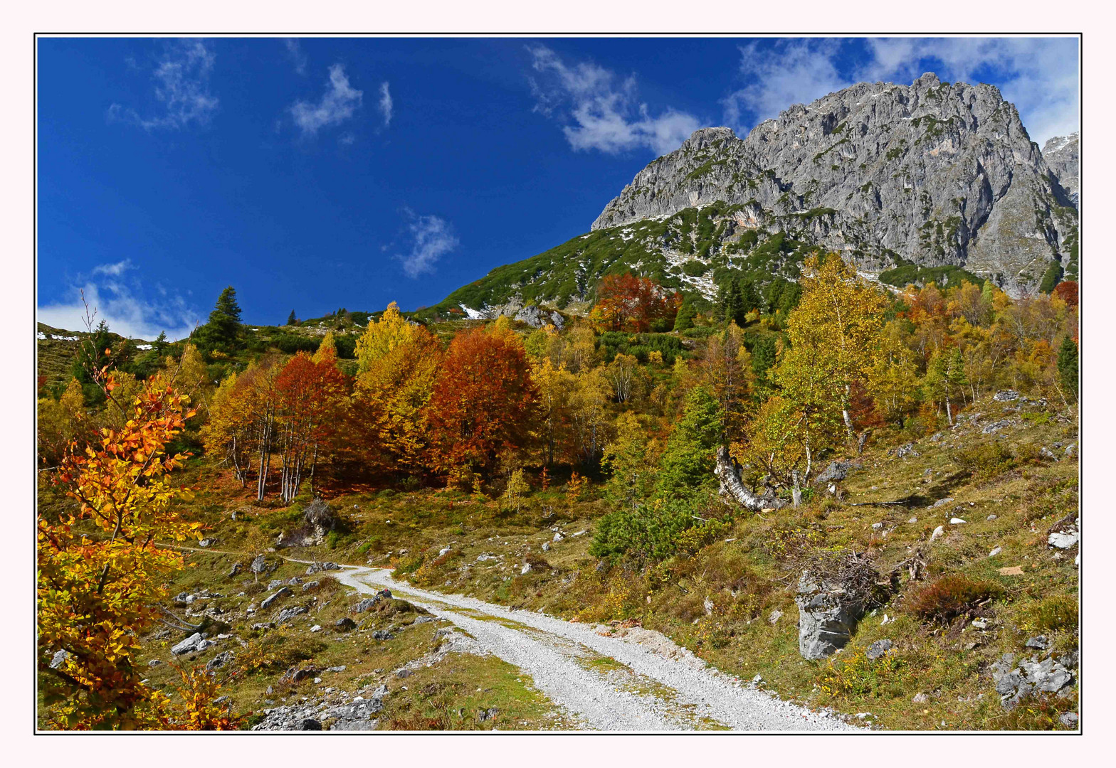 warten auf einen schönen Herbst