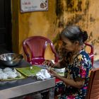 Warten auf handgemachtes Dim Sum