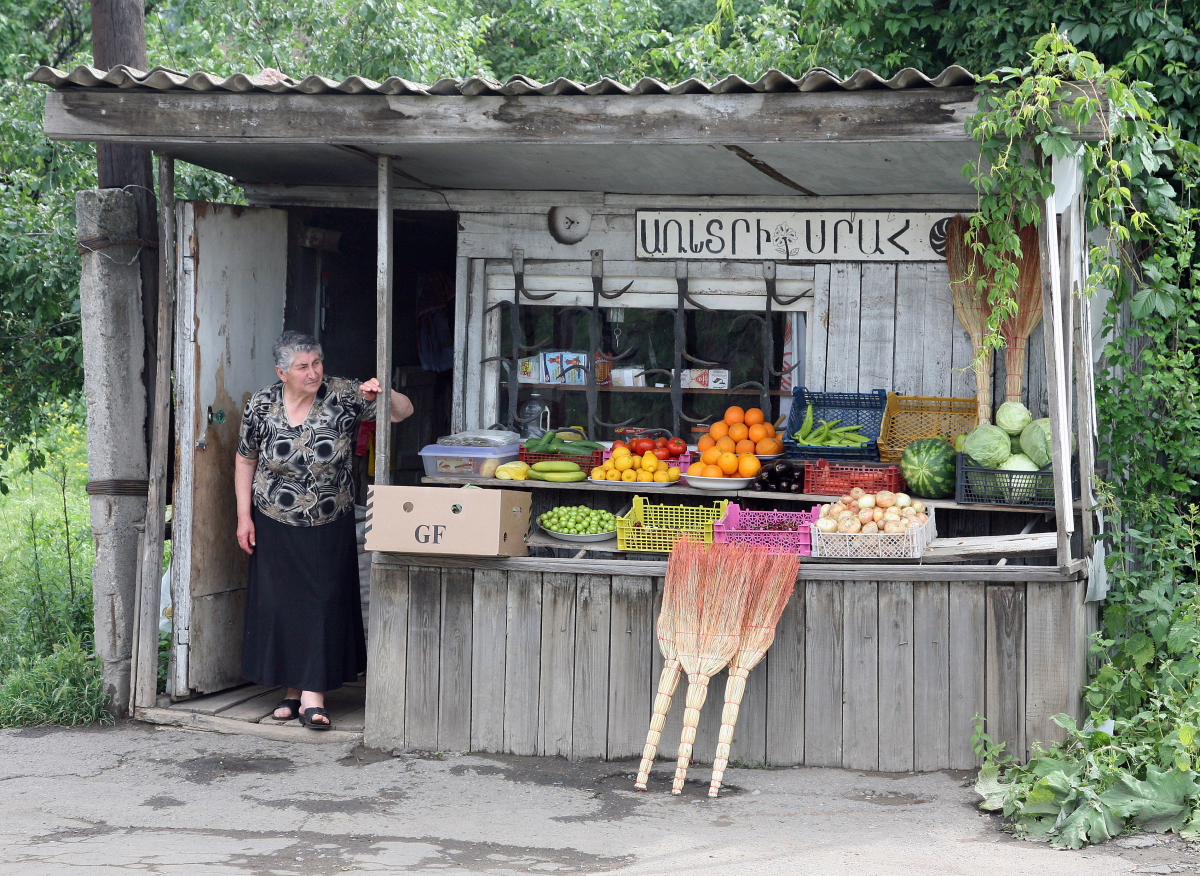 Warten auf Kundschaft