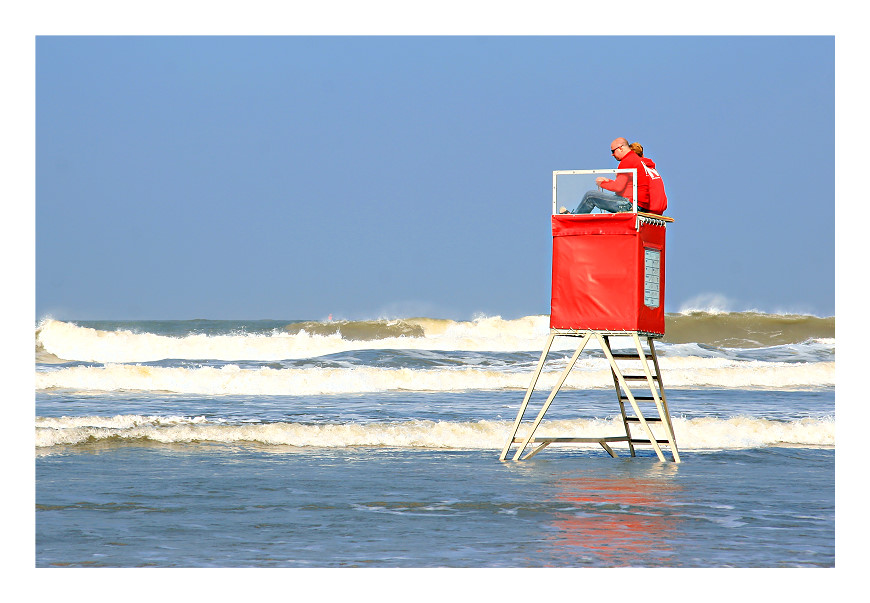 warten auf Niedrigwasser