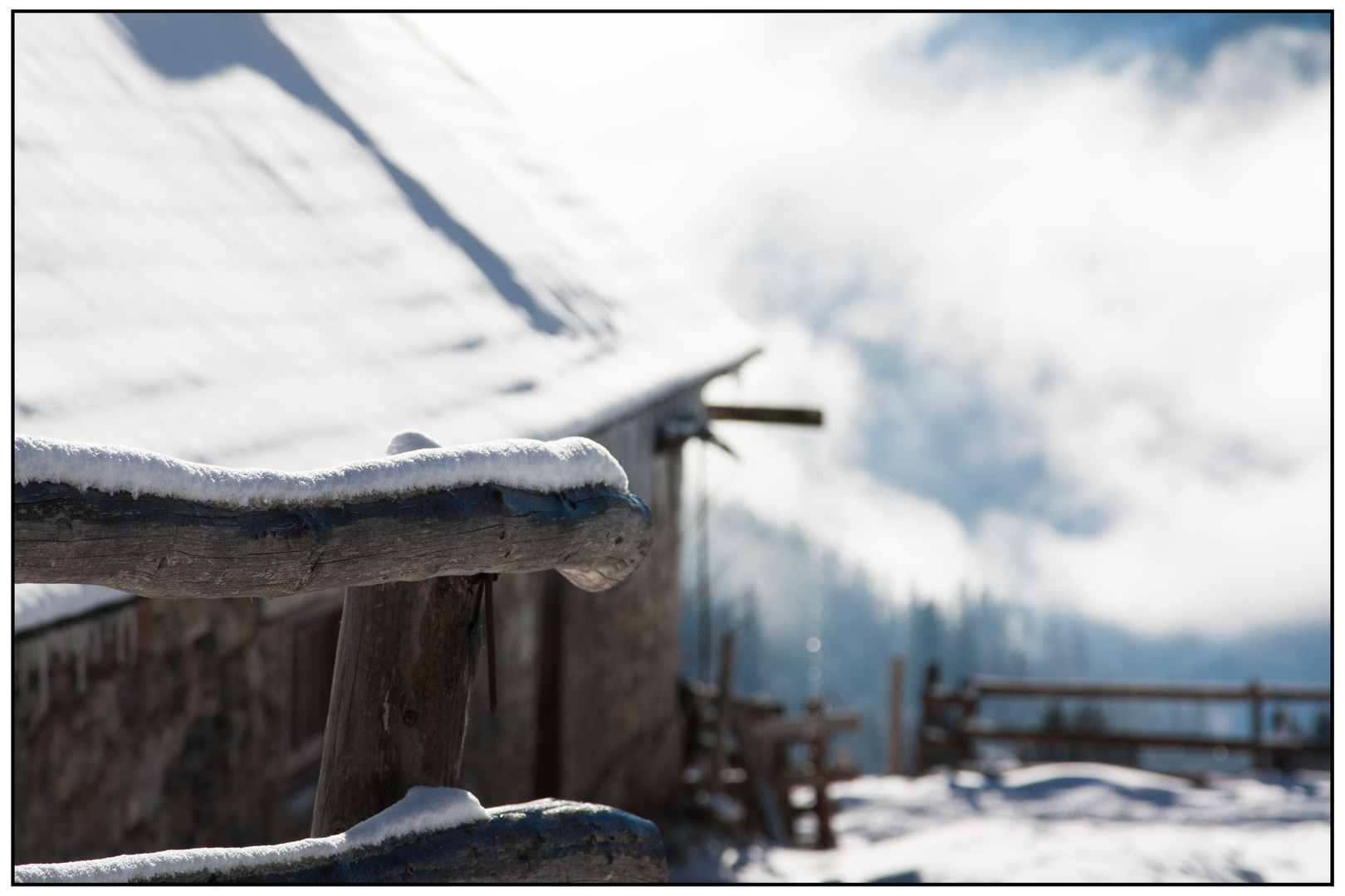 Warten auf Schnee