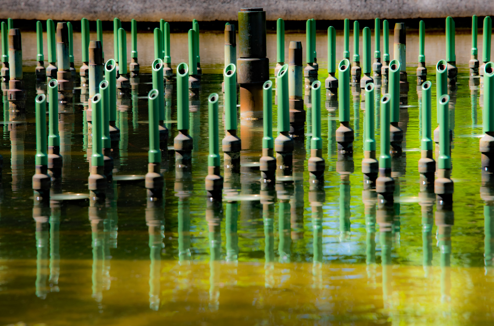 Warten auf Wasser