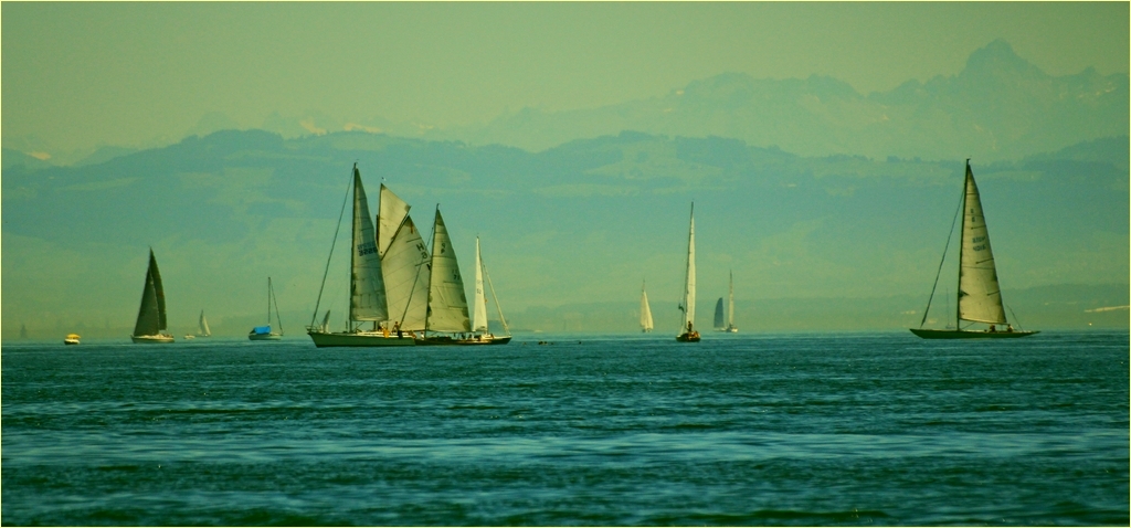 Warten auf Wind