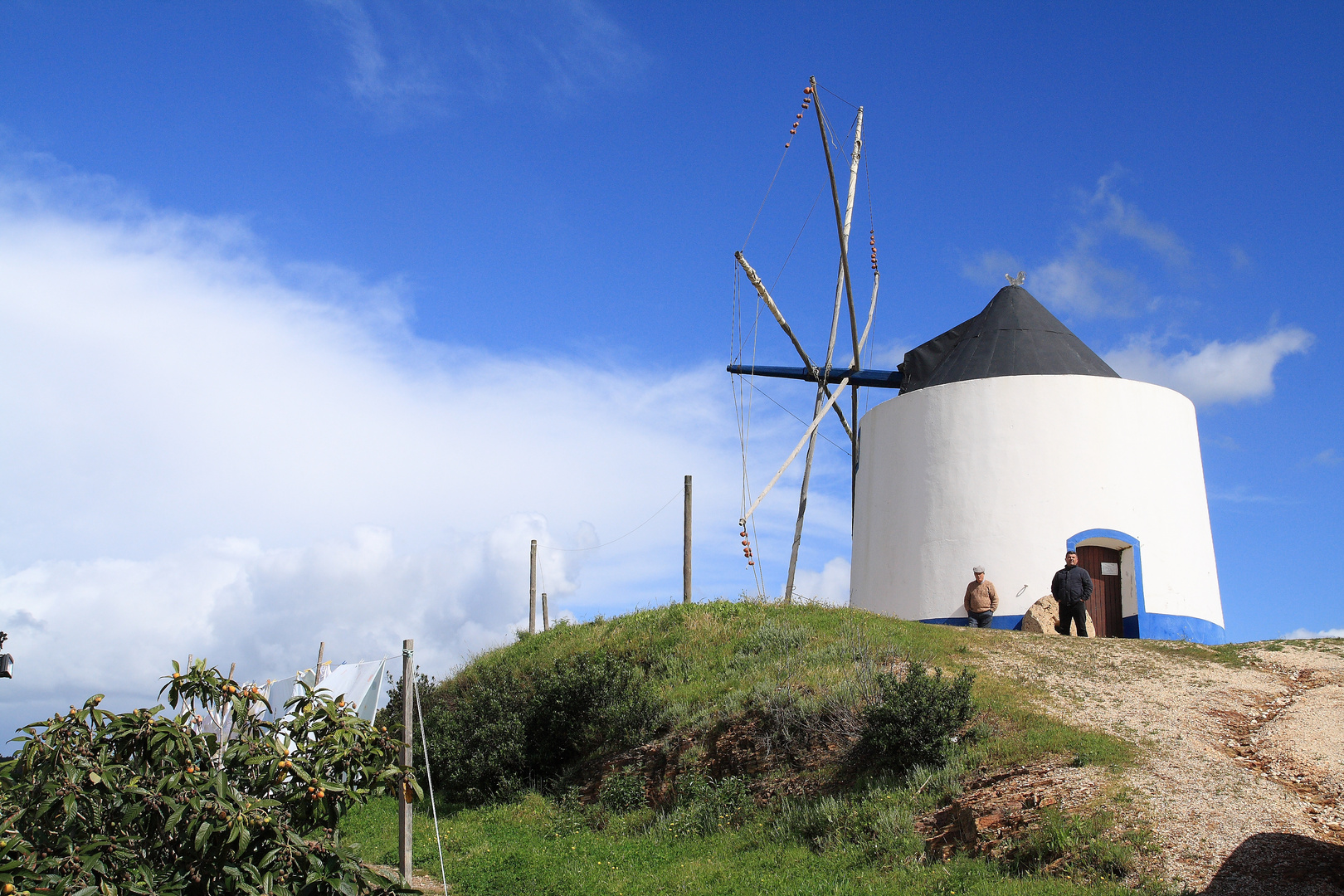 Warten auf Wind