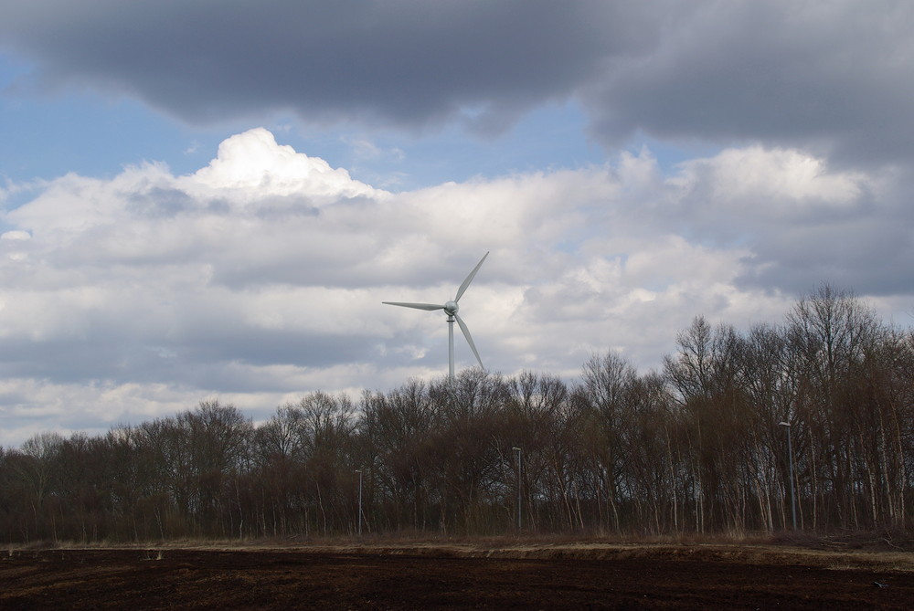 Warten auf Wind