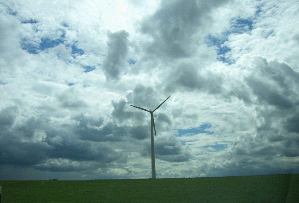 Warten auf Wind