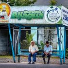 Warten auf'n Bus